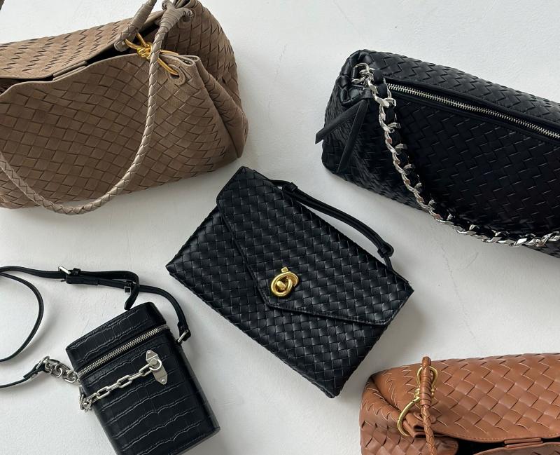 Плетёные сумки всё чаще появляются на подиумах