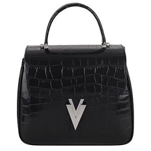 Женская сумка "Vittorio Violini" 710 Cocco Shiny Black